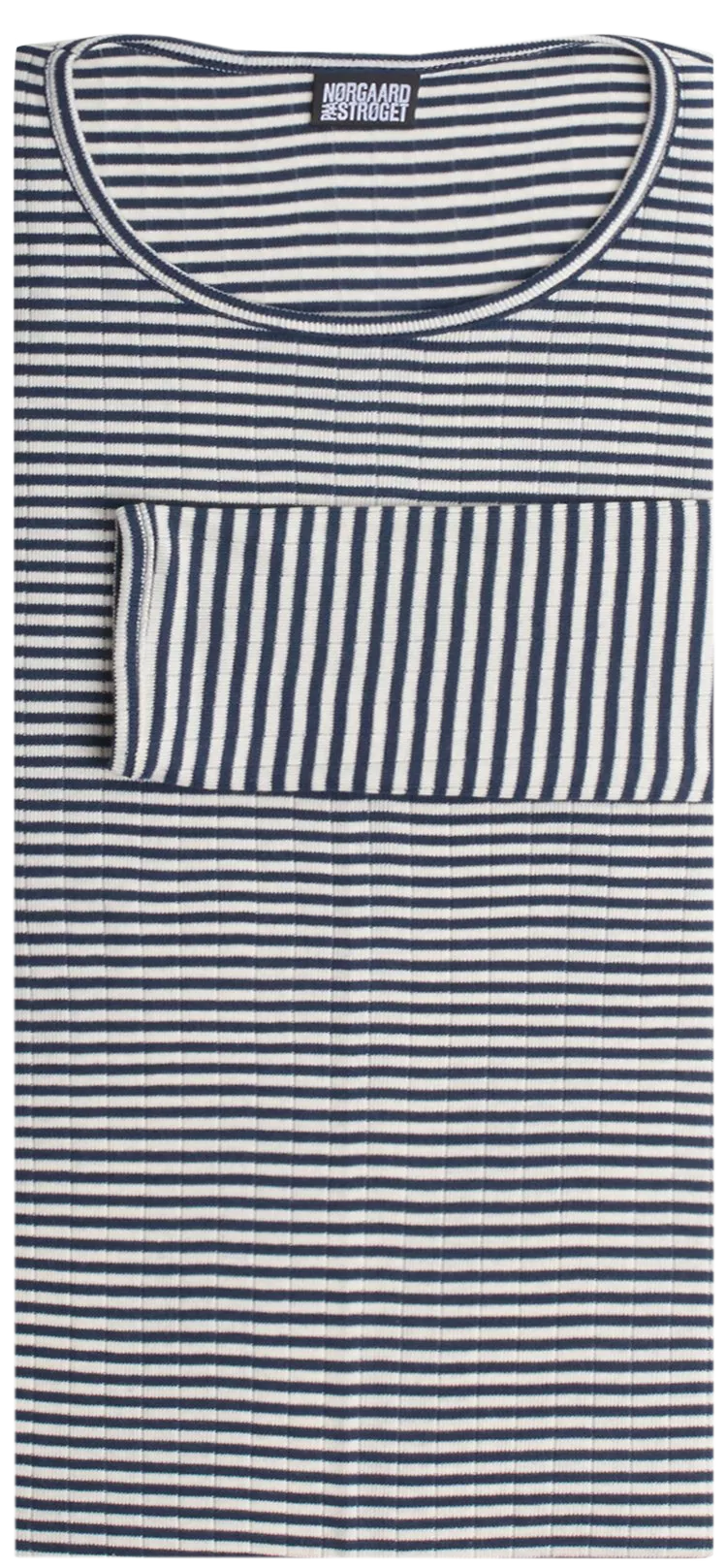 101 Fine Stripe, Marine/Ecru