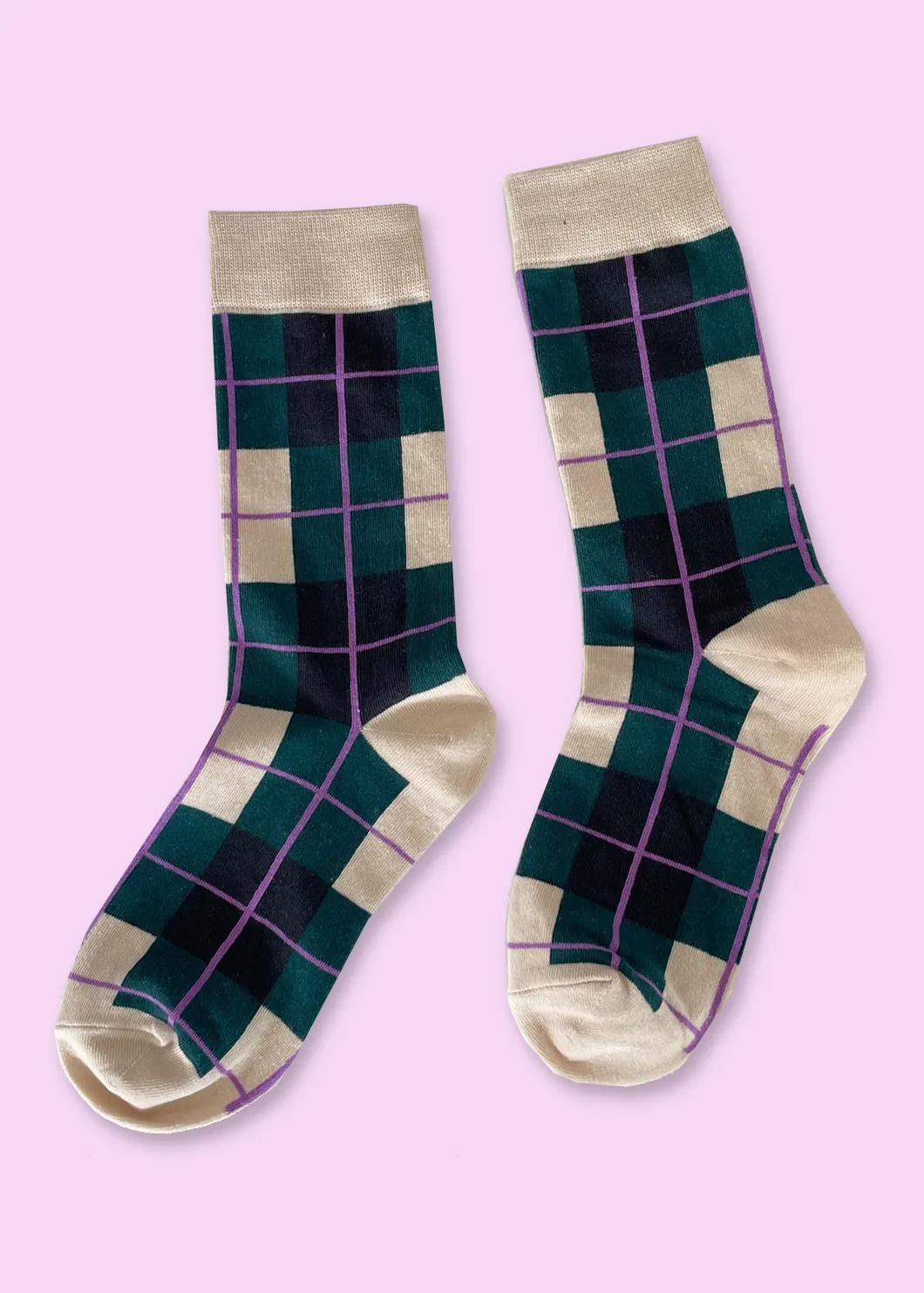 60's Pattern Classic Socks