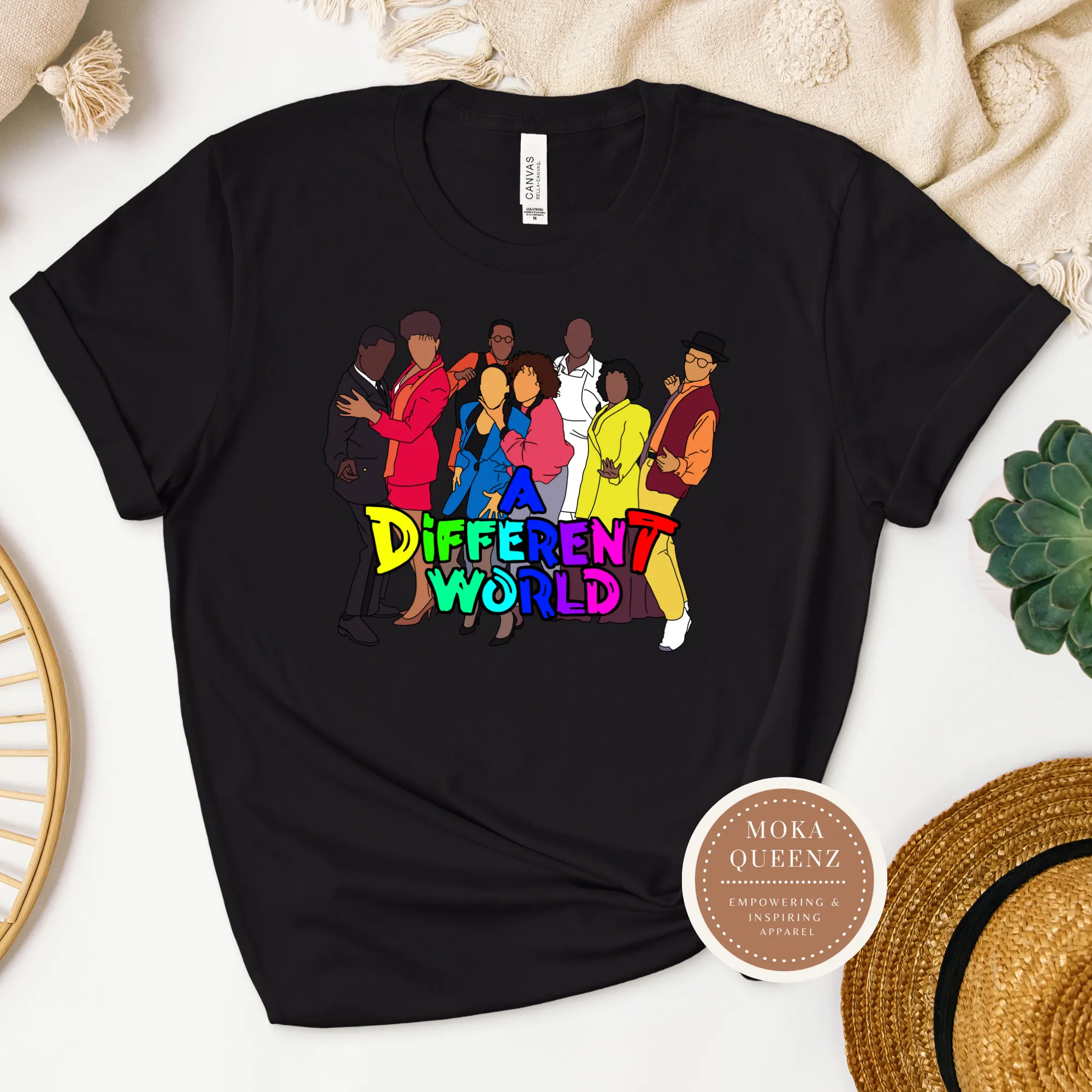 A Different World T Shirt - Retro 90s Tee