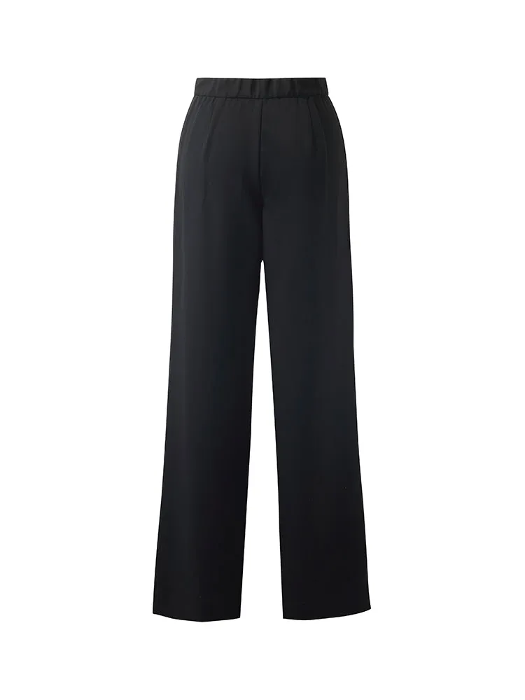 Acetate New Chinese-Style Full Length Women Pants