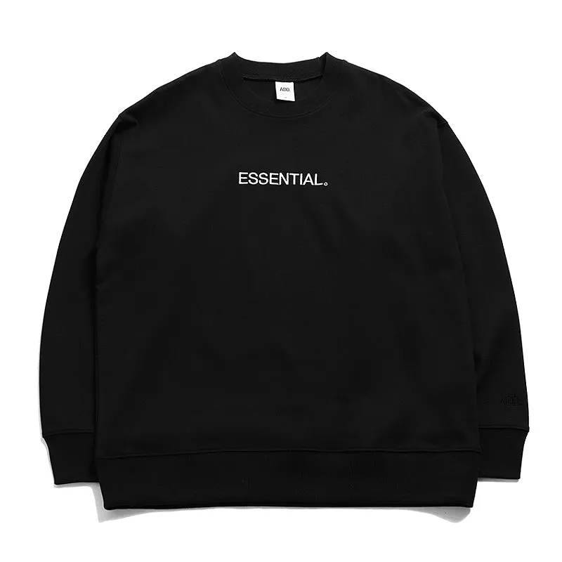 ADD Essential Sweatshirt Black