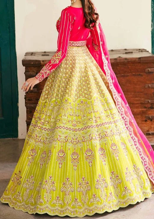 Akbar Aslam Elara Pakistani Raw Silk Lehenga Choli