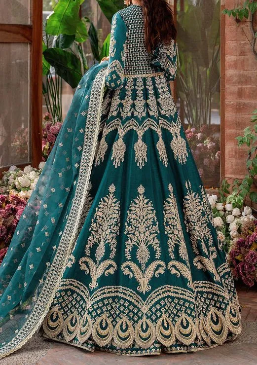 Akbar Aslam Jahanara Pakistani Raw Silk Anarkali