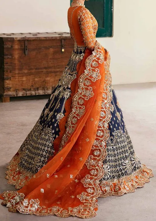 Akbar Aslam Sirena Pakistani Raw Silk Lehenga Choli