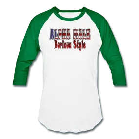 ALPHA MALE BORICUA STYLE Baseball T-Shirt