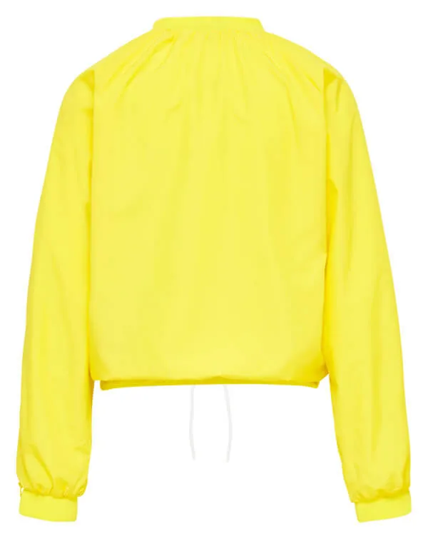 Anja Women Polyester Yellow Sweatshirt