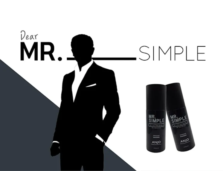 Anjo Professional Mr.simple All In One Total Solution Mens Skin Care