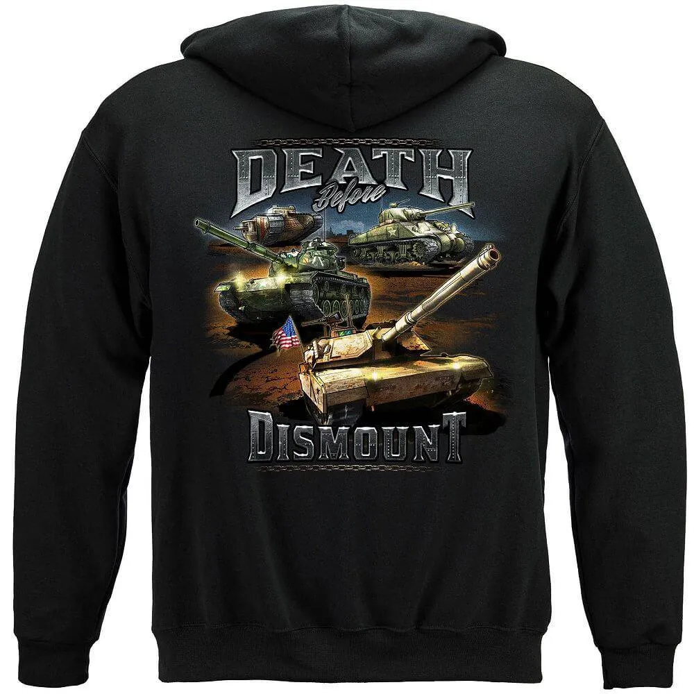 Army Death Before Dismount Hoodie