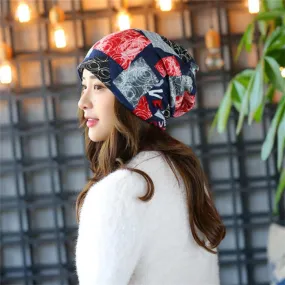 Autumn and Winter Love Letter Multi-function Fashion Leisure Cap