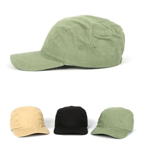 Back Banding Unisex Military Cadet Caps Kpop Style Hats Korean Casual Fashion