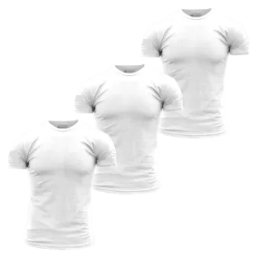 Basic T-Shirts - White - 3 Pack