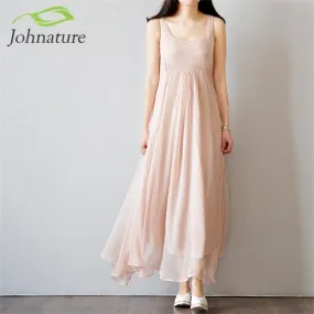 Beach Style Fashion Double Lolita Dress Women Johnature 7422771