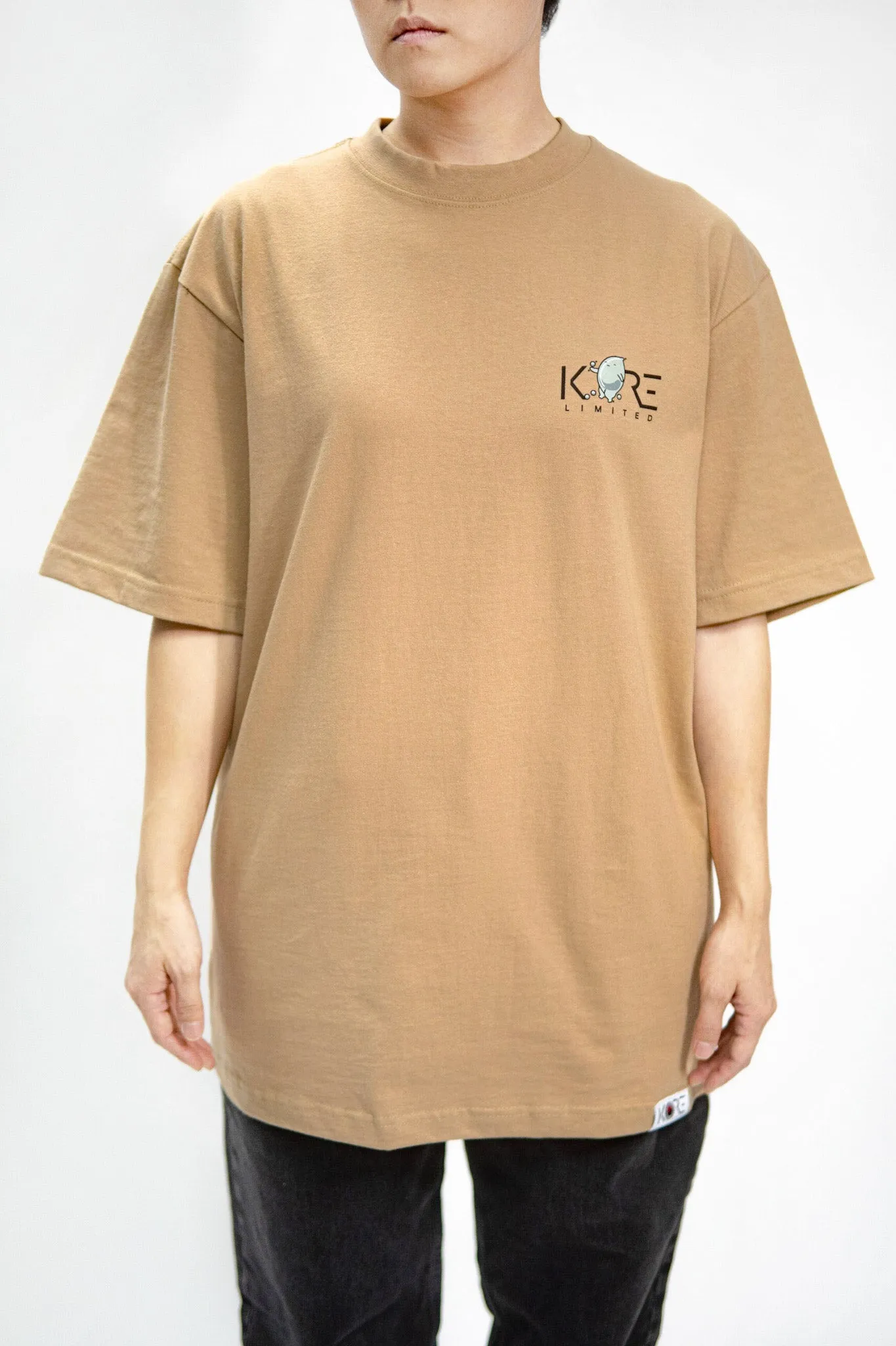 BEANIE TTEOK TEE (KHAKI)