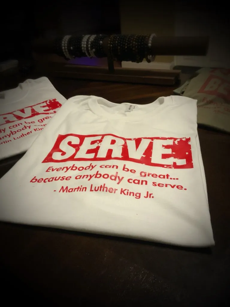 BH - MLK - Serve. Black History Shirt