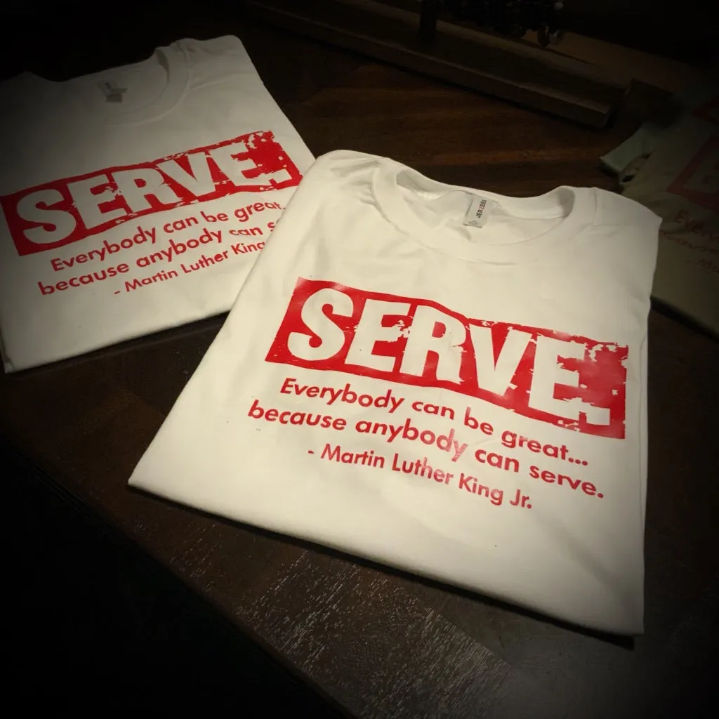 BH - MLK - Serve. Black History Shirt