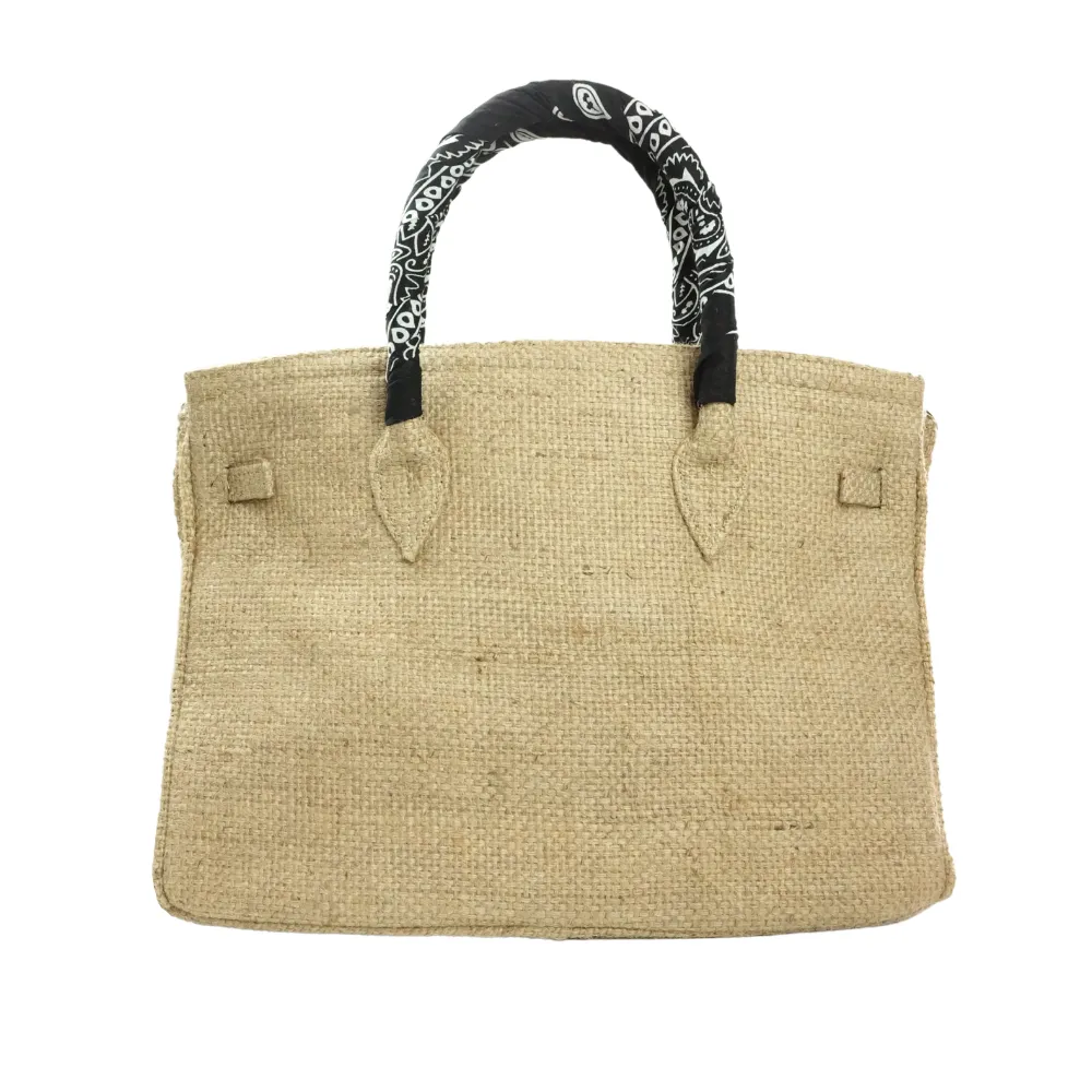 Birkin Style Guatemala Jute - Available in 4 sizes