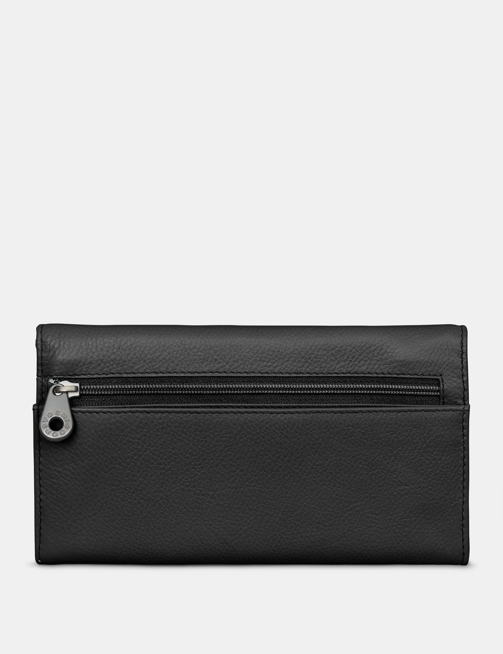 Black Leather Hudson Purse