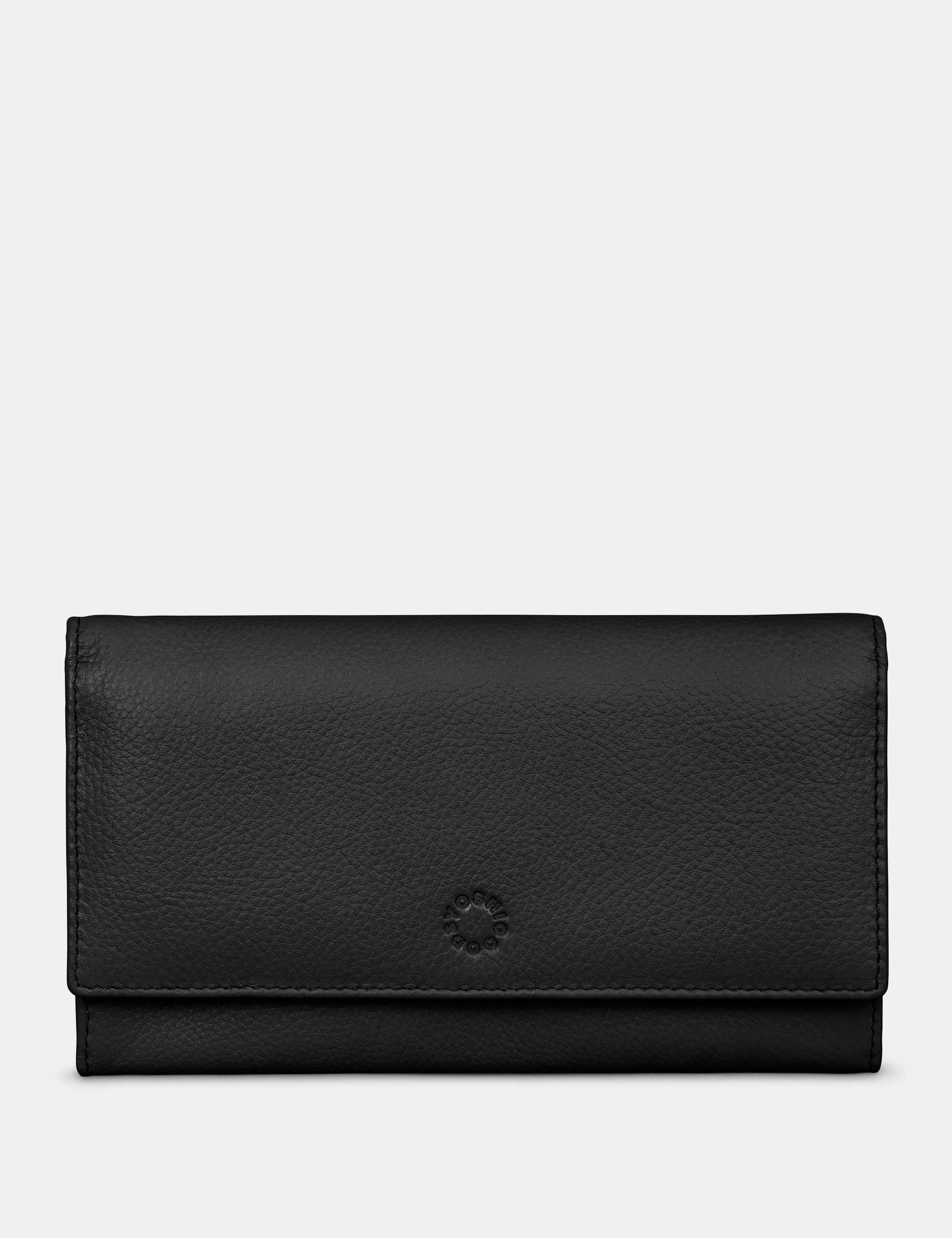 Black Leather Hudson Purse