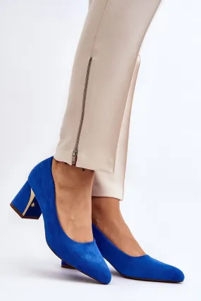 Block heel pumps model 191208 Step in style