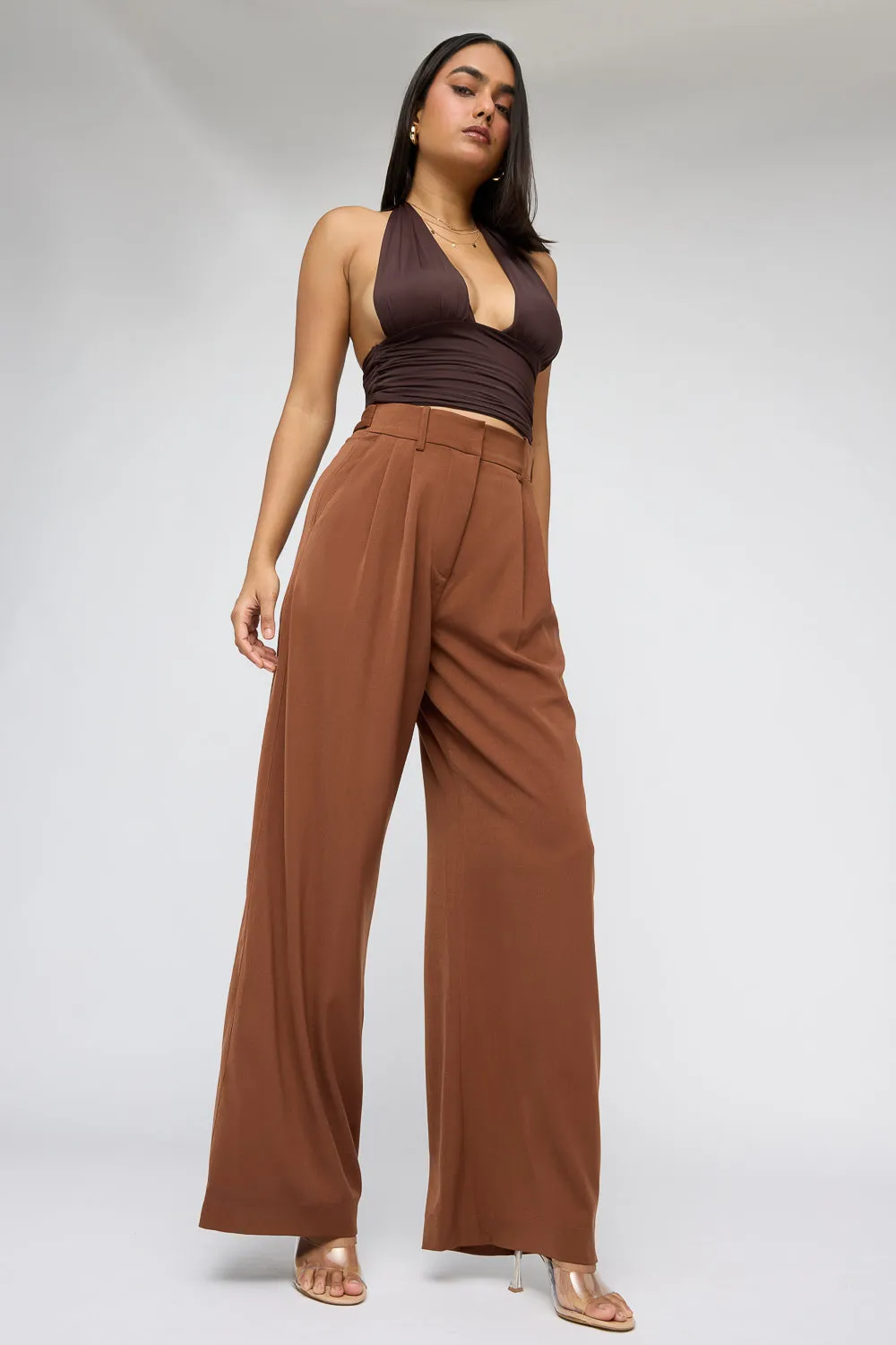 Brunette Adjustable Korean Pants