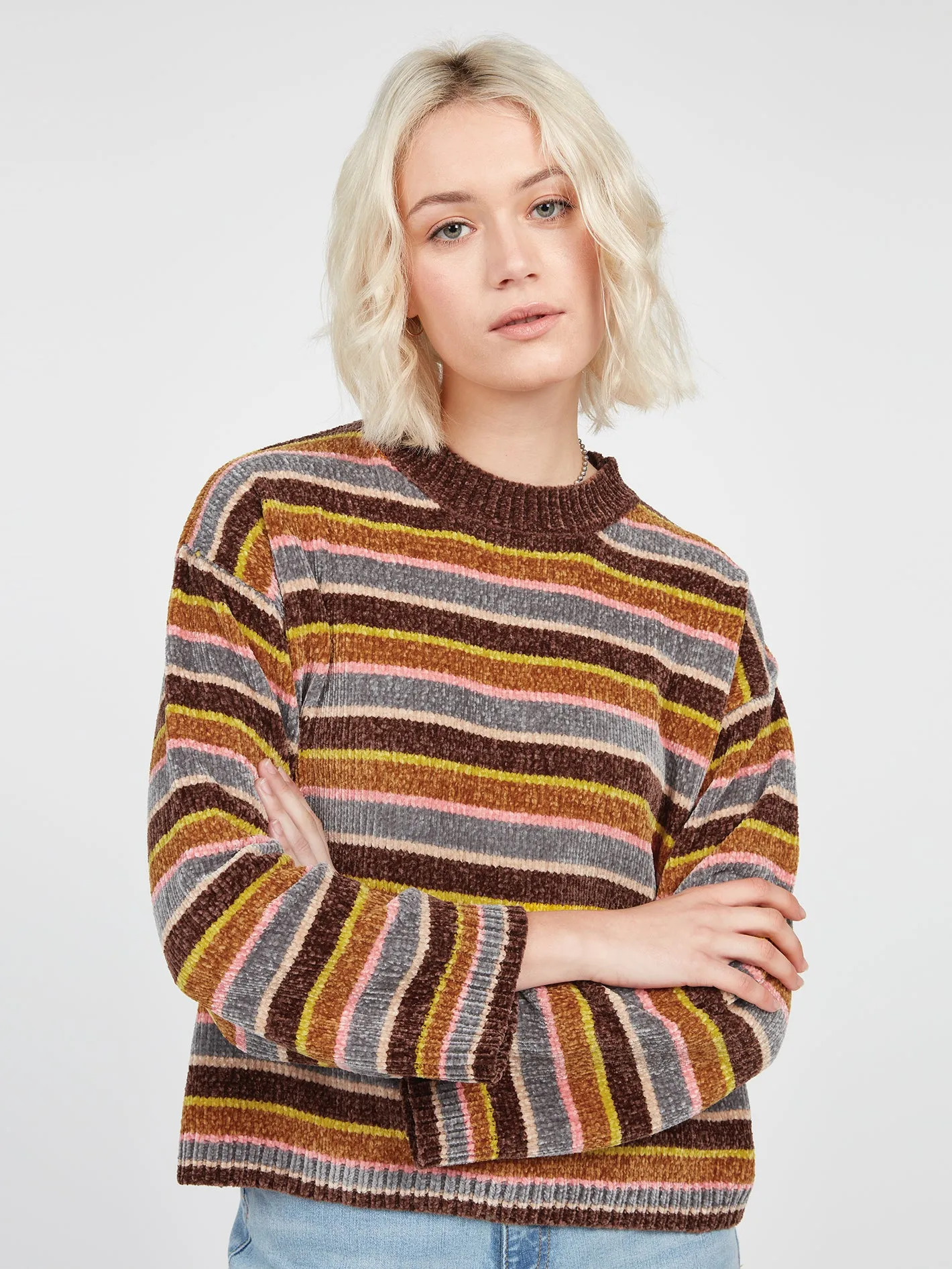 Bubble Tea Sweater - Dark Chocolate