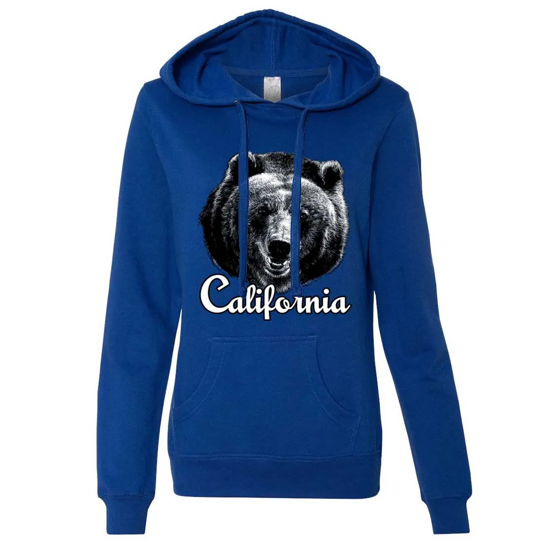 California Grizzly Bear Ladies Lt./Wt. Hoodie