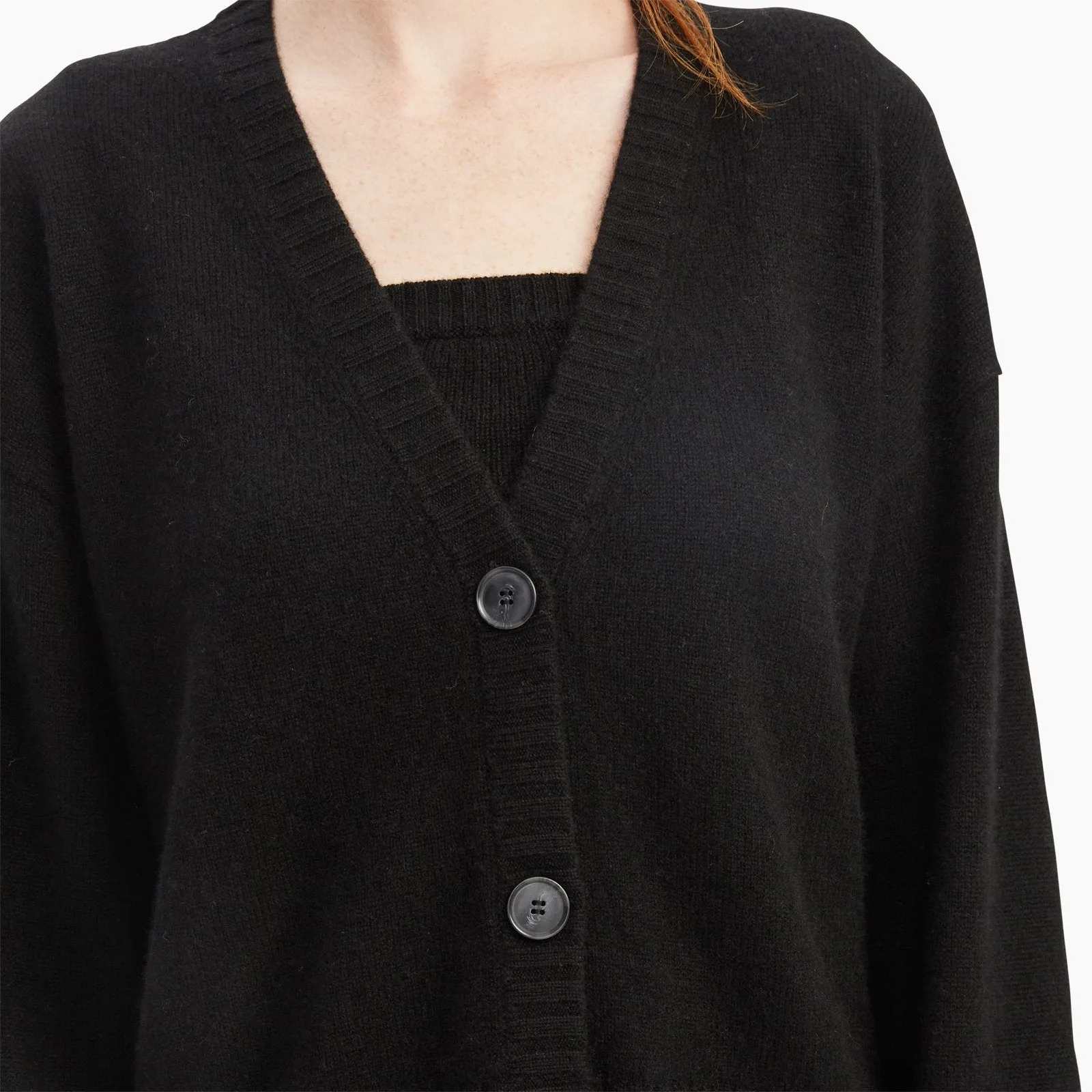 Cashmere Relaxed Cardigan