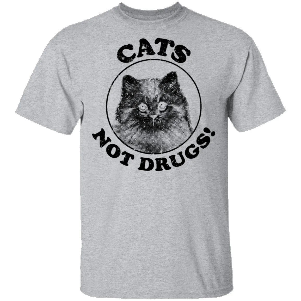 Cats not Hugs T-Shirt