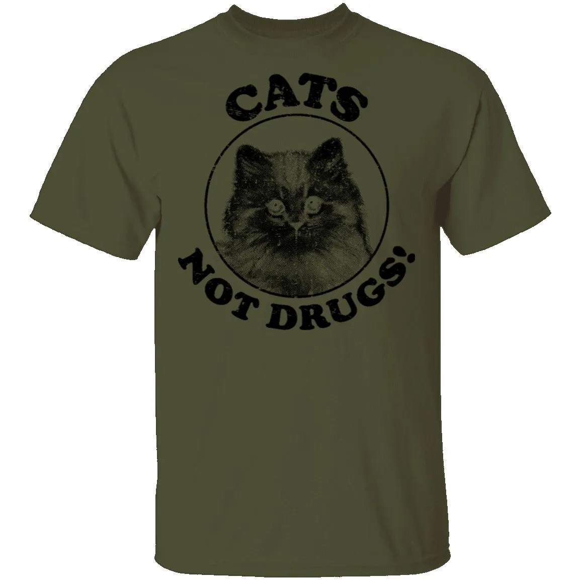 Cats not Hugs T-Shirt