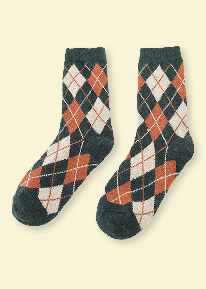 Classic Argyle ankle socks