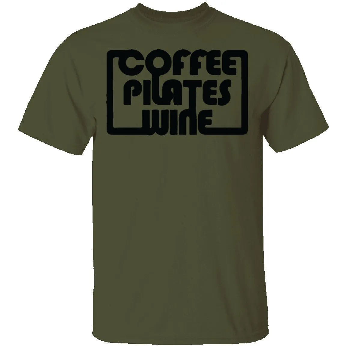 Coffee Pilates Wine T-Shirt