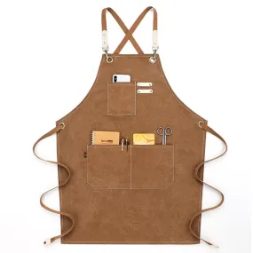 Coffee Shop Restaurant Canvas Apron