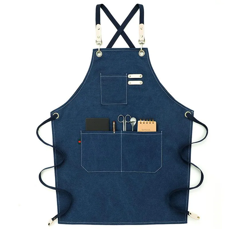 Coffee Shop Restaurant Canvas Apron