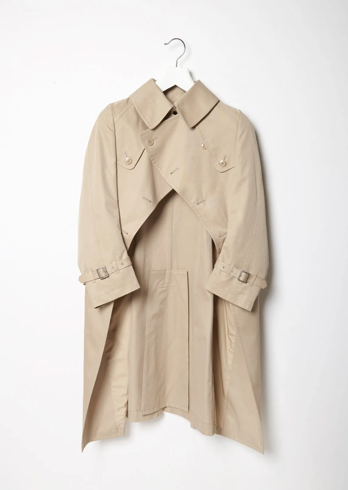 Cotton Gabardine Trench