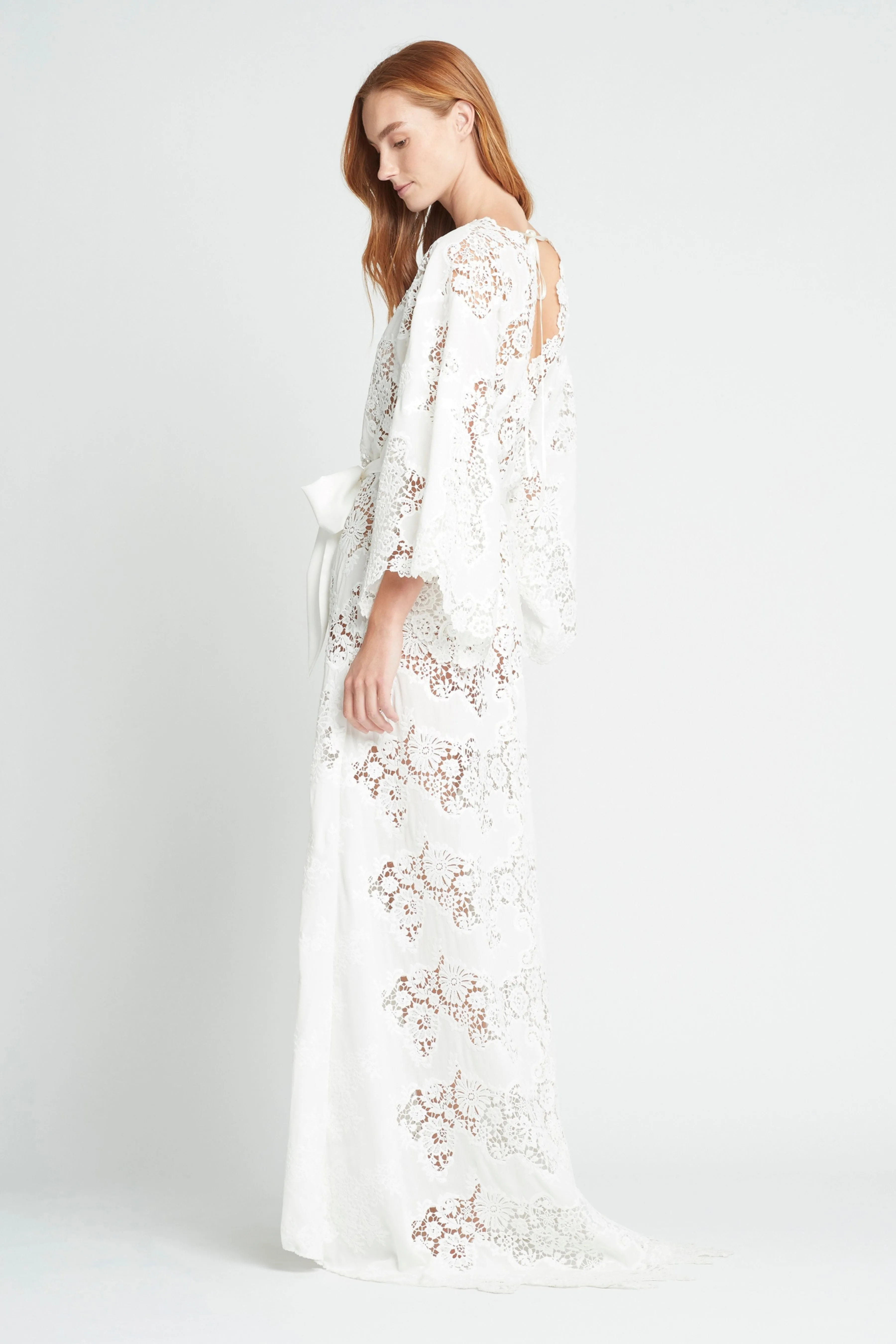 Couture Luxury Robe Collection: Indiana Lace Robe