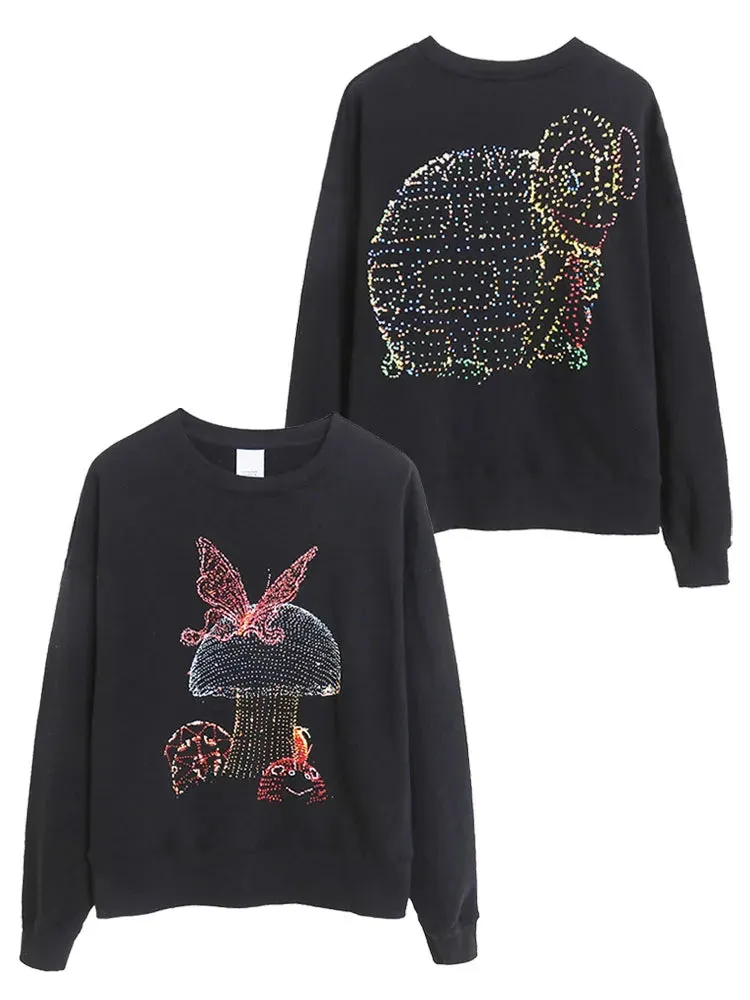 Cozy and Cute: Disney Alice in Wonderland Sweatshirt for Women