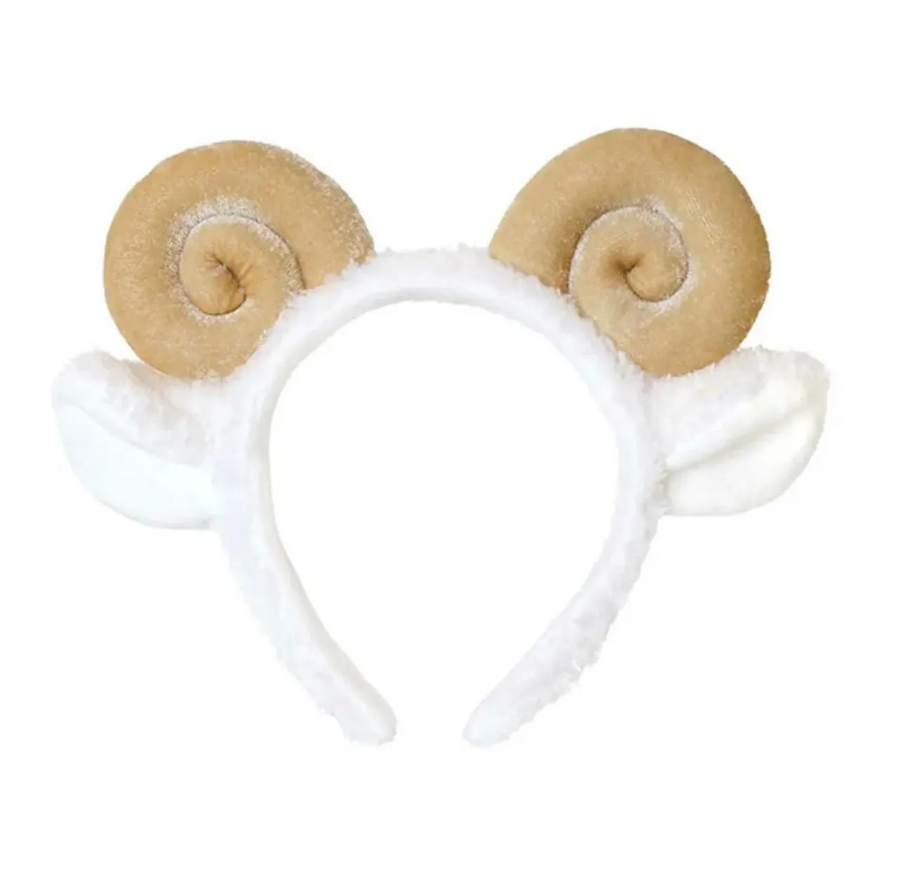 Cute Lovely Sheep Ears Hair Hoop Adorable Sheep Headband Spa Headband for Women