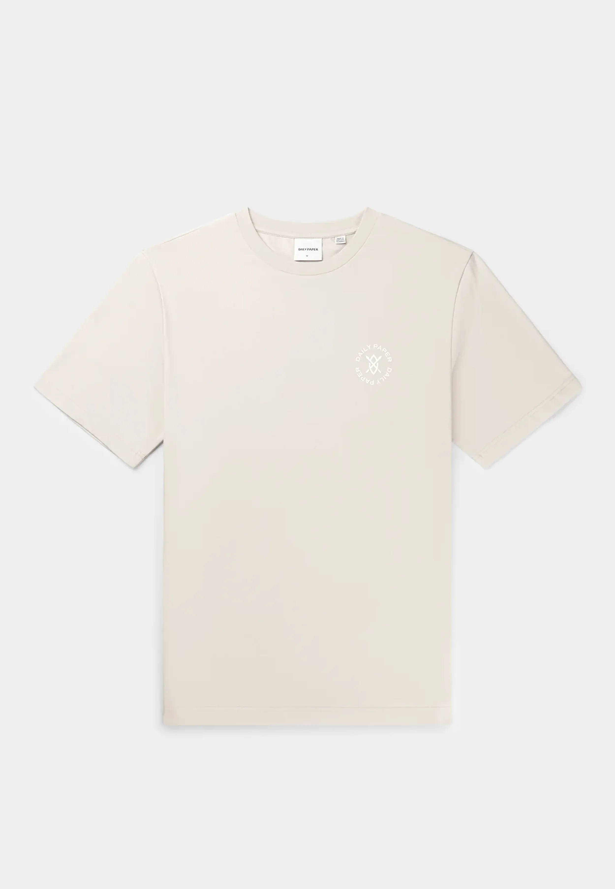 Daily Paper Circle Ss T-Shirt Moonstruck Beige