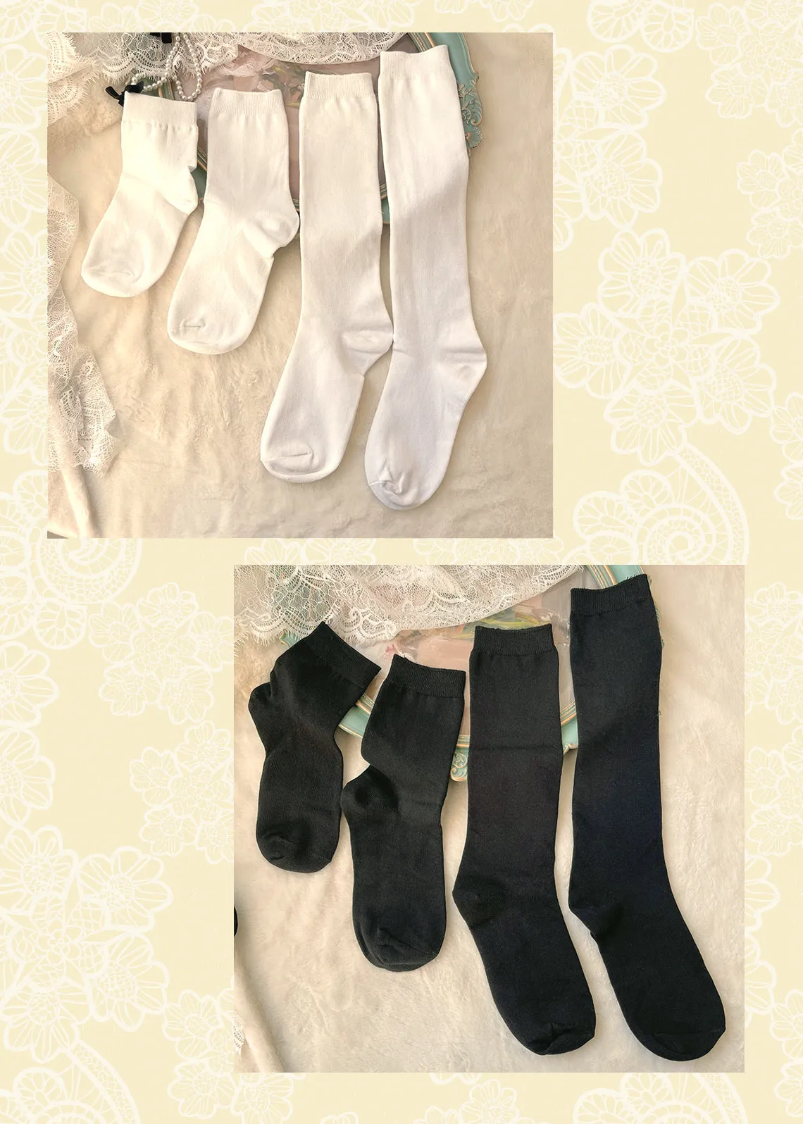 Daily school socks (pack of 4 pairs)