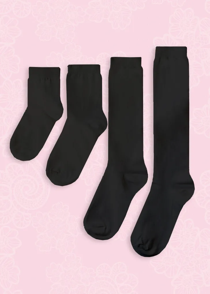 Daily school socks (pack of 4 pairs)