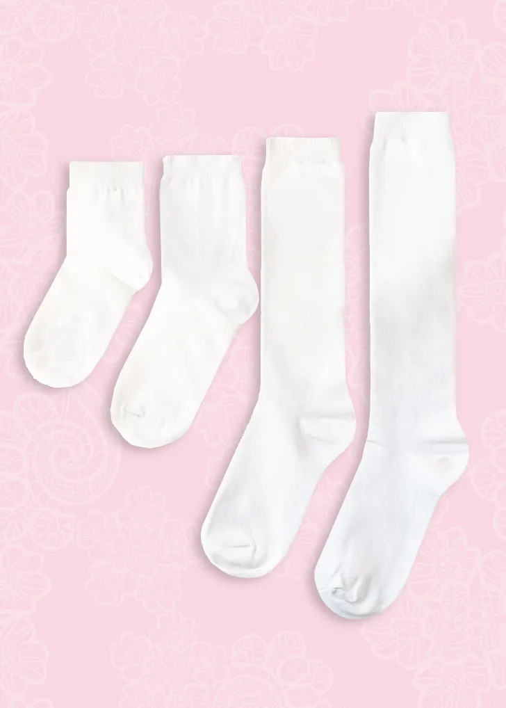 Daily school socks (pack of 4 pairs)