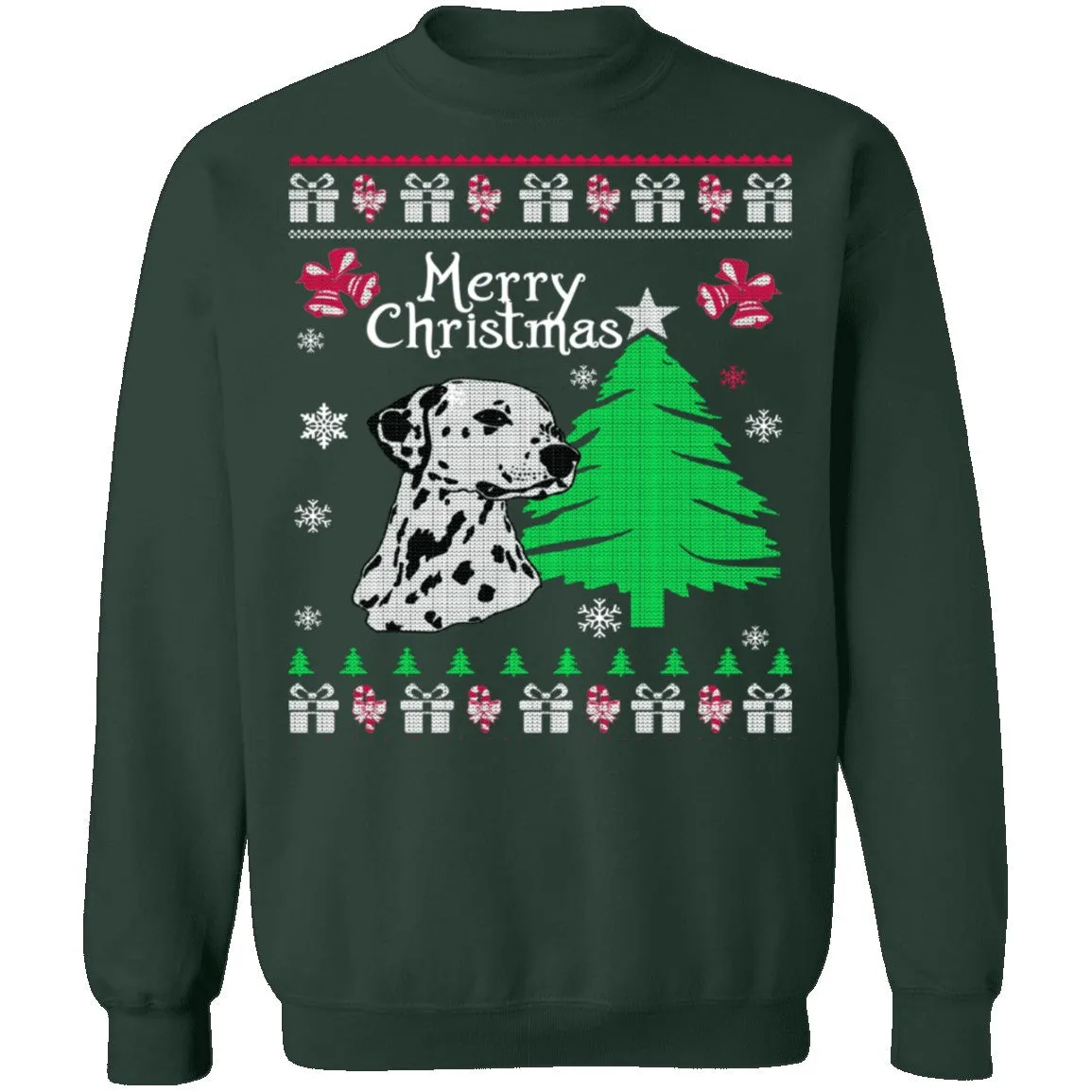 Dalmation Ugly Christmas Sweater