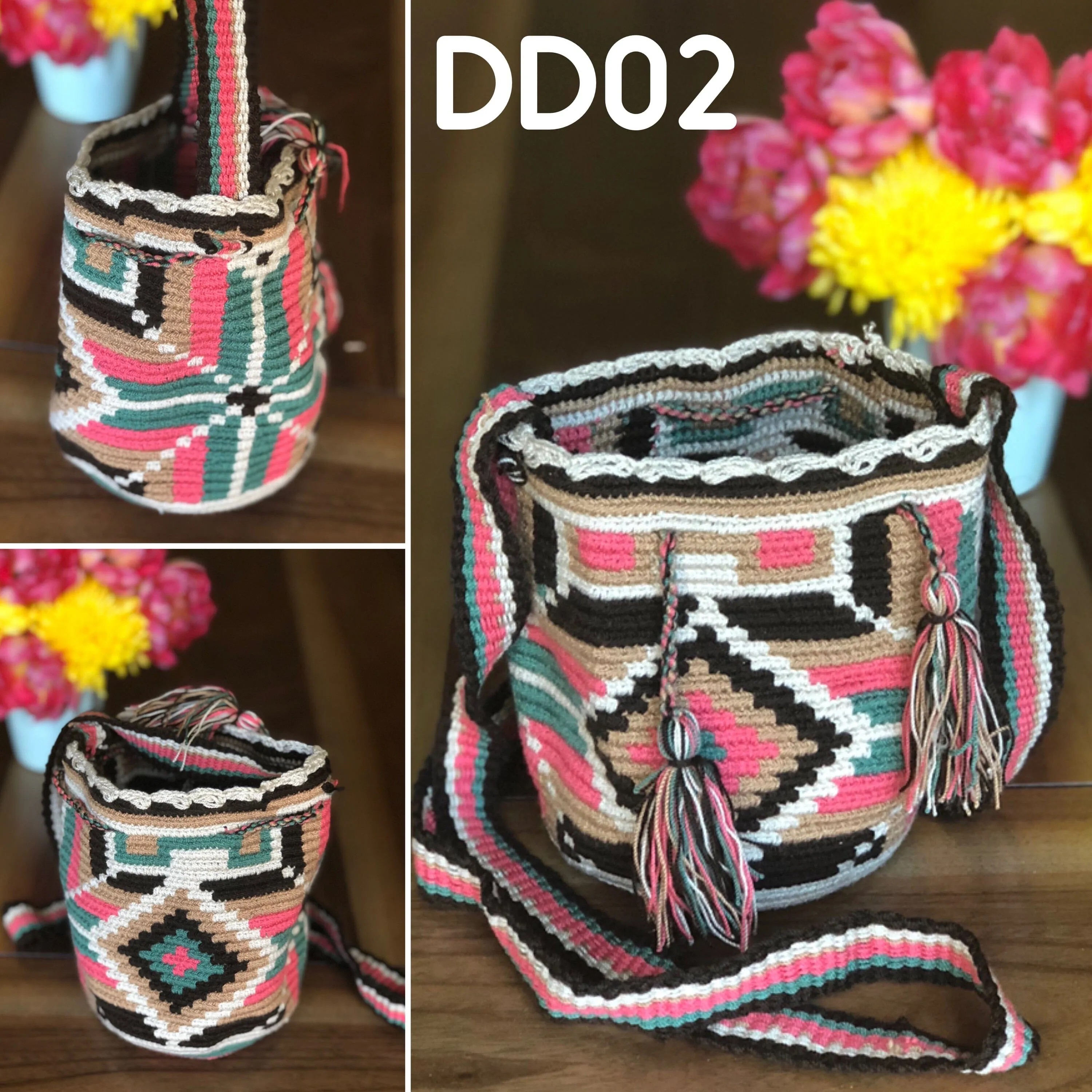 Desert Dreams Mini Crochet Bags -  Style MWPD65