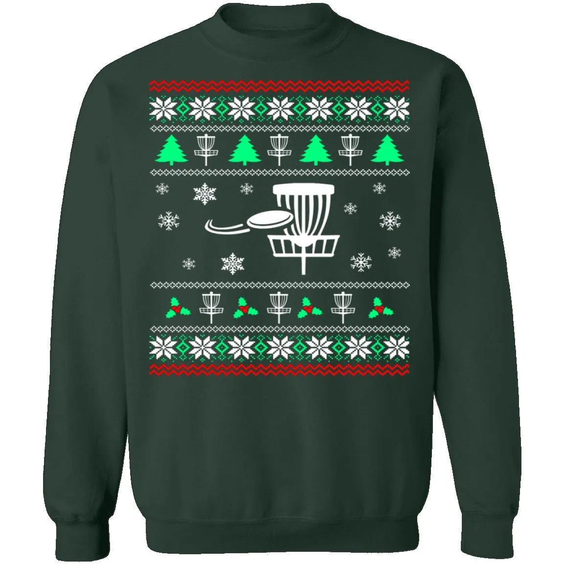 Disc Golf Ugly Christmas Sweater