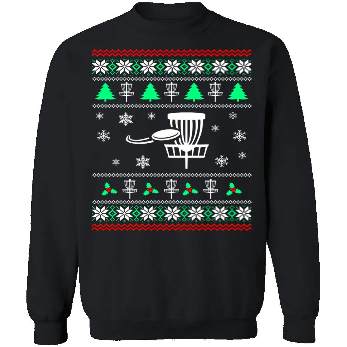 Disc Golf Ugly Christmas Sweater