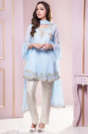 Embroidered Chiffon Peplum Style 3pc Suit | SHAHIZAIB Vol 2 | S742