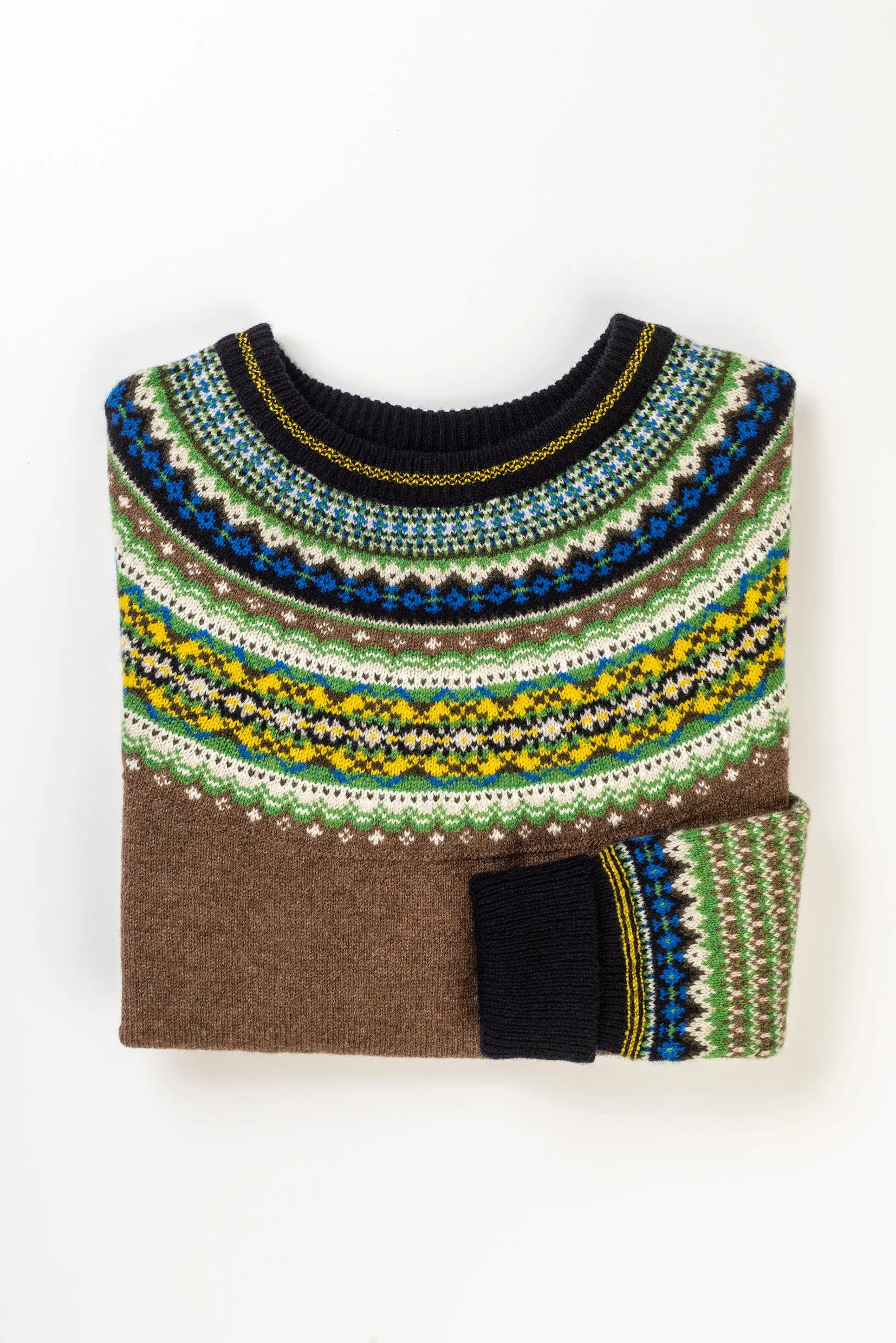 Eribe Alpine Sweater in Harris Brown