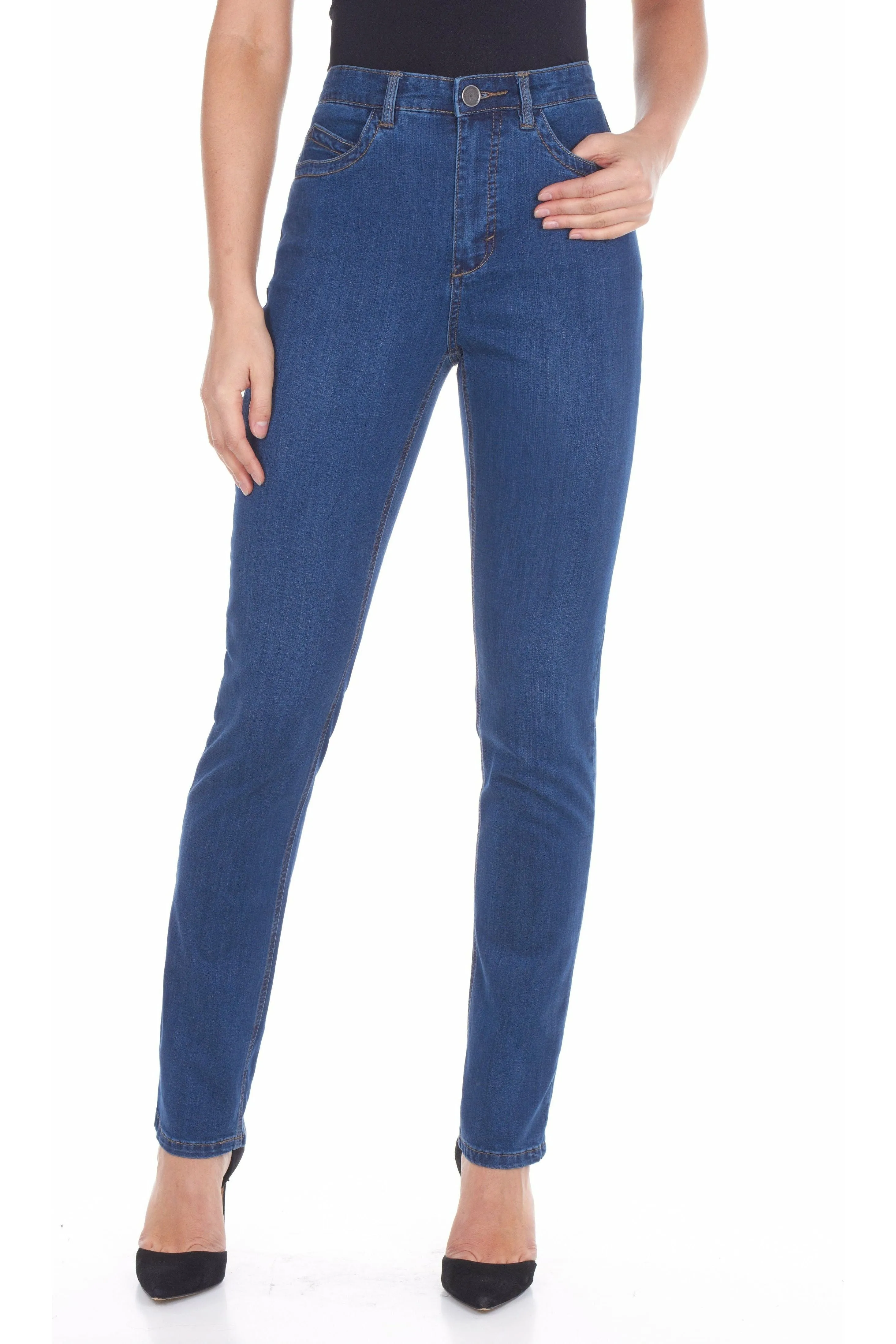 FDJ Supreme Denim Suzanne Slim Leg Jean - Style 6473250