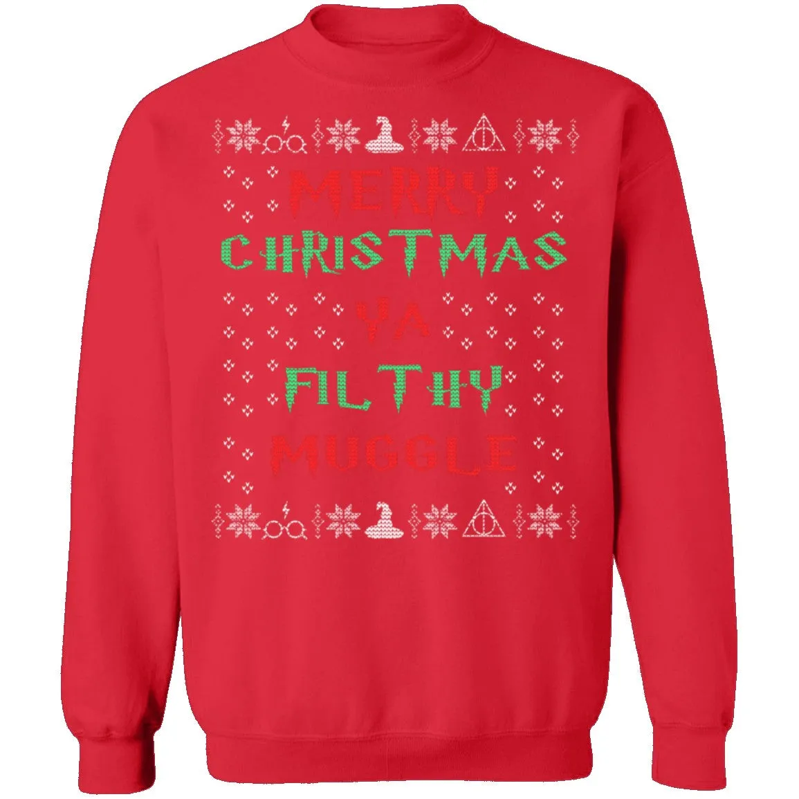 Filthy Muggle Ugly Christmas Sweater