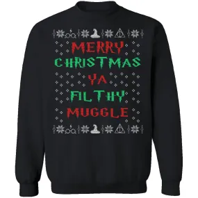 Filthy Muggle Ugly Christmas Sweater